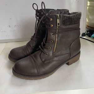 🎂Dream Paris Brown Ankle Boots